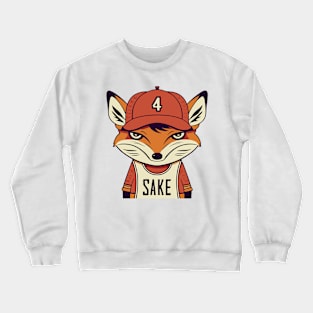 Sassy 'For Sake' Pun Top | Playful Animal Lover Statement | Witty Graphic Design | Humorous Shirt | Perfect for Gifting Crewneck Sweatshirt